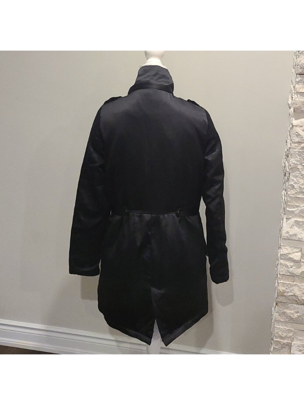 Bebe Black satin feel jacket - Picture 7 of 12